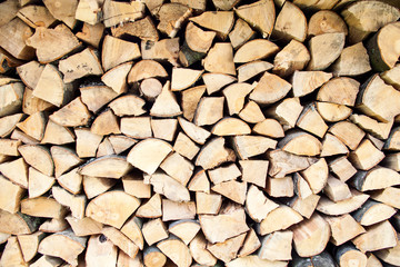 Stack of firewood