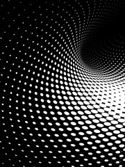 Fototapeta premium Halftone black minimal backgrounds. Dotted abstract covers. Templates for banners, posters, presentation 