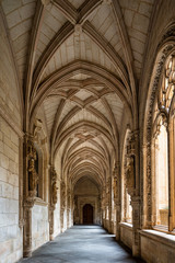 Fototapeta na wymiar Monastery of San Juan de los Reyes in the Old city of Toledo, Spain