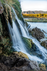 Fall Creek Falls on the Snake River Idaho in the fall