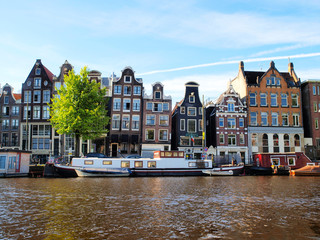 The canals of Amsterdam, The Netherlands