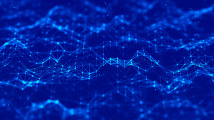 Data technology background. Abstract digital background. Science background. Technological background. Matrix. Binary Code. 3D rendering. 4k.