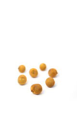 Longan on a white background