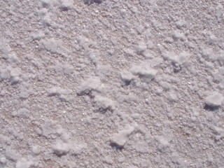 The world's largest salt flat, Uyuni Salt Flat, Salar de Uyuni, Bolivia. Copy space for text