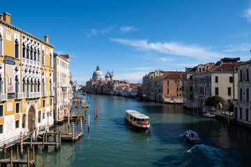 Obraz na płótnie Canvas Canal grande di Venezia visto dall'alto