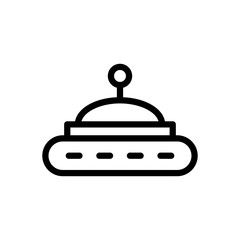 Obraz premium alien ship