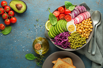 Lunch vegan bowl