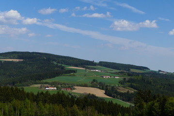 Fototapeta na wymiar Bergbauern in Niederösterreich