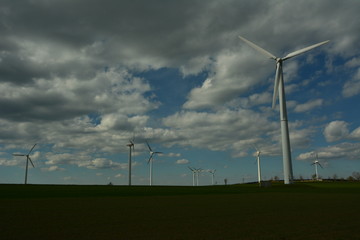 Landschaft im Erzgebirge