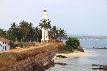 Fototapeta na wymiar Phare de Galle Sri Lanka
