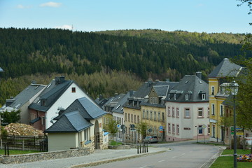 Landschaft im Erzgebirge