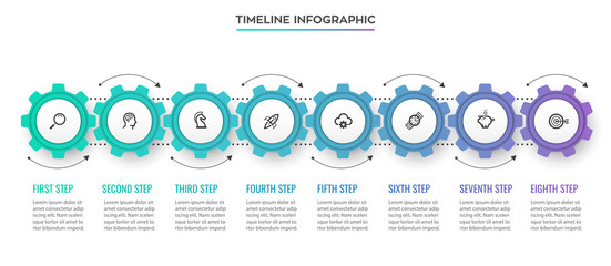 Vector infographic template