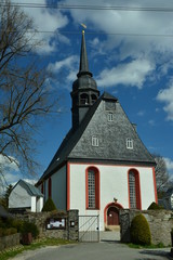 Fototapeta premium Landschaft im Erzgebirge