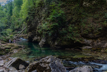 Naklejka na ściany i meble plitvice lakes national park croatia