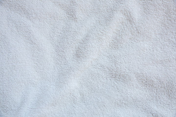 Texture of bath towel. Textile background.