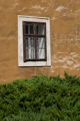 Fototapeta na wymiar Old window in the wall