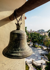 Obraz premium Our Lady of Candelaria Cathedral Bell Tower, Camaguey, Camaguey Province, Cuba