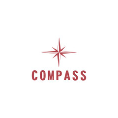 vector illustration compass icon flat design
