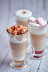 different kinds of coffee drink
