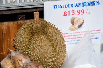 The durian is the fruit of several tree