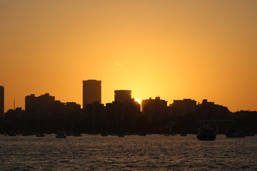 sunset never