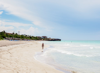 Beach in Varadero, Matanzas Province, Cuba