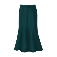 Skirt vector icon.Cartoon vector icon isolated on white background skirt.