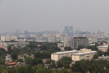 Fototapeta na wymiar Paysage urbain à Pékin, Chine