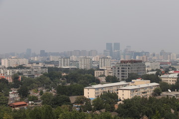 Paysage urbain à Pékin, Chine