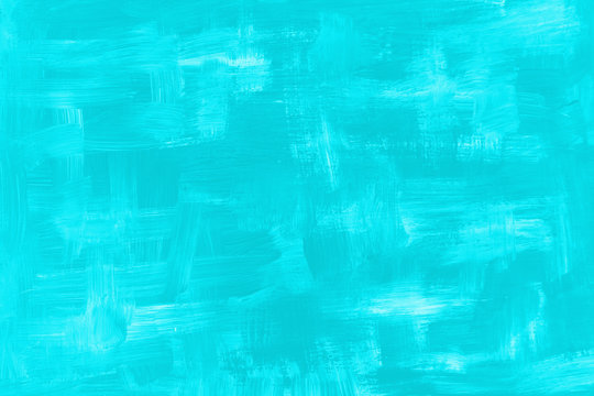 Abstract free hand painted gouache background. Illustration with brush strokes texture, grunge style