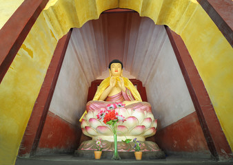 Golden Buddha statue 