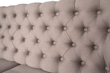 Button back surface of the sofa