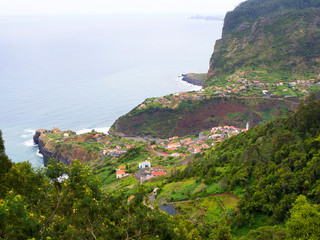 Fototapeta na wymiar Alpine village in Madeira, Portugal, Europe
