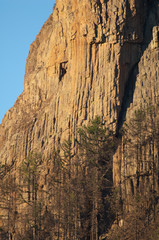 Morro de Pajonales in the Integral Natural Reserve of Inagua. Tejeda. Gran Canaria. Canary Islands. Spain.