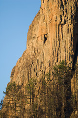 Morro de Pajonales in the Integral Natural Reserve of Inagua. Tejeda. Gran Canaria. Canary Islands. Spain.