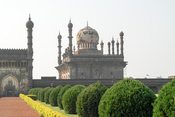 Ibrahim Rauza Mosque and Tomb" in Bijapur, India