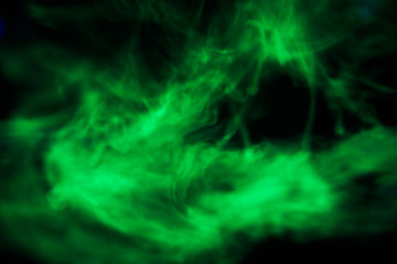 Obraz na płótnie Canvas green smoke background