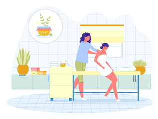 Cosmetic Procedure for Healthy Skin, Honey Massage