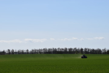 Fototapeta premium Farming landscape in south Sweden