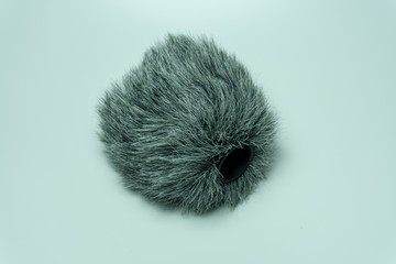 Deadcat and shotgun voice recorder to record outside