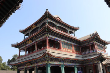 Fototapeta na wymiar Palais d'Été à Pékin, Chine 