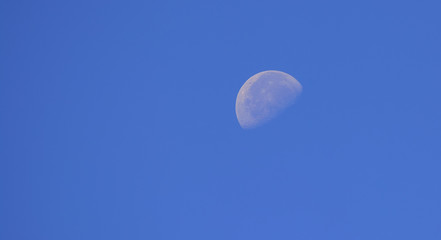moon view from the earth