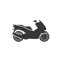 motor bike icon vector illustration design