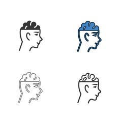 brain icon vector illustration design