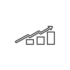 graph icon vector illustration design
