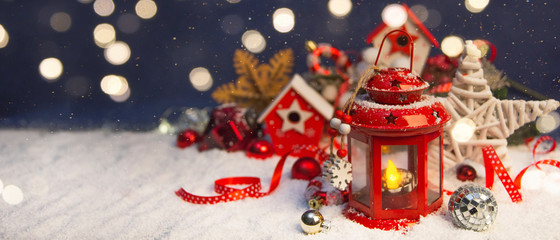 2020 Merry Christmas and New Year holidays background. Blurred bokeh background