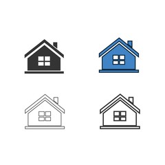 house icon vector illustration design