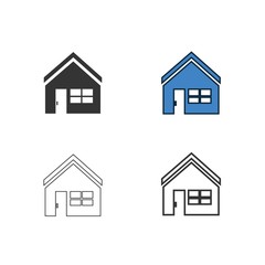 house icon vector illustration design