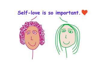 Self love is so important