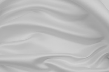 White silk fabric lines